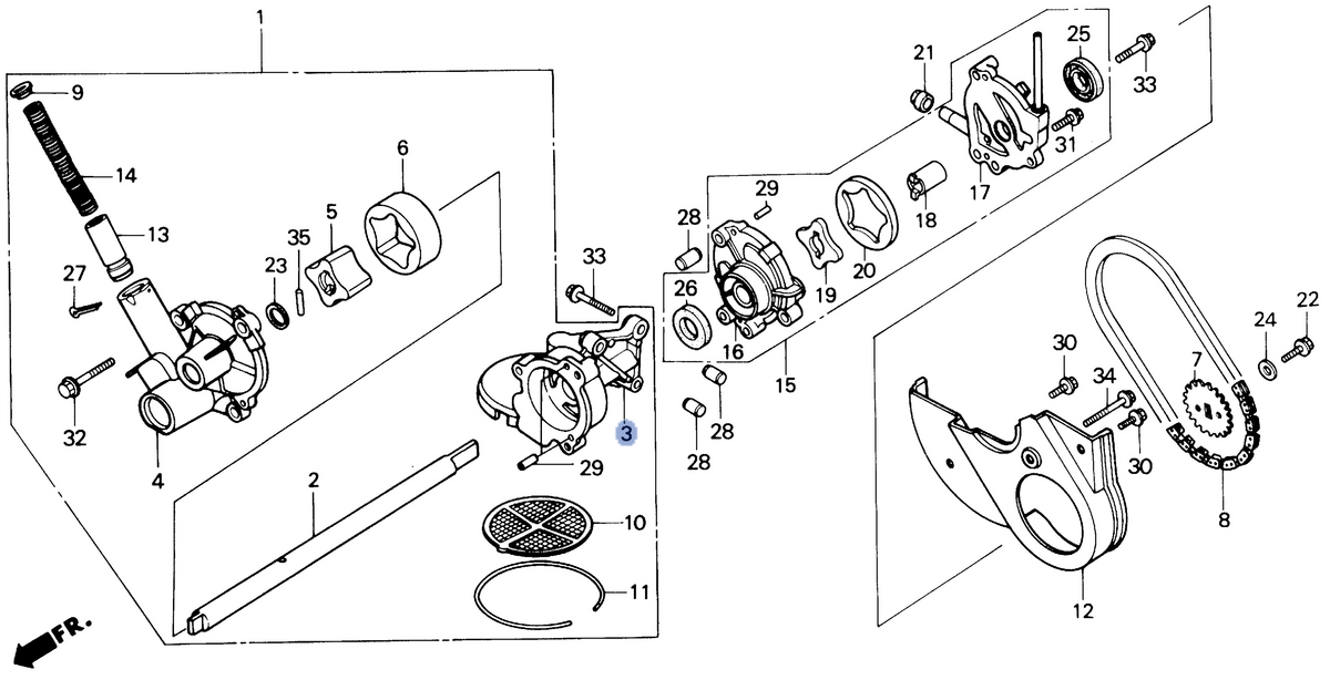 Honda OEM part 15112-MN5-000