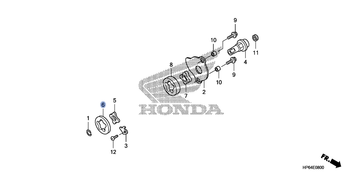 Honda OEM part 15116-HP6-A01