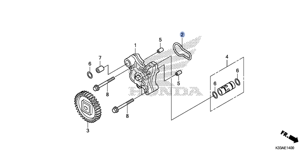 Honda OEM part 15119-KYJ-901