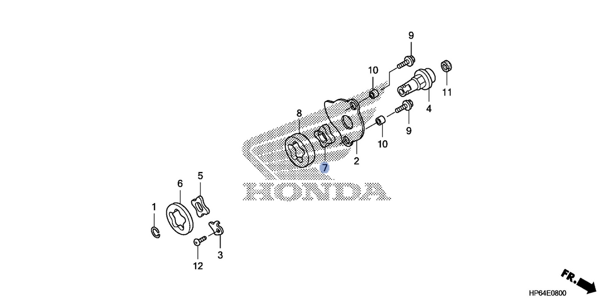 Honda OEM part 15121-HP6-A01