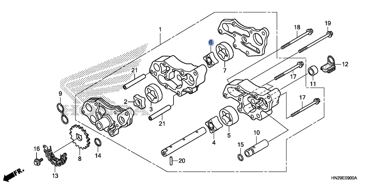 Honda OEM part 15126-HN2-003