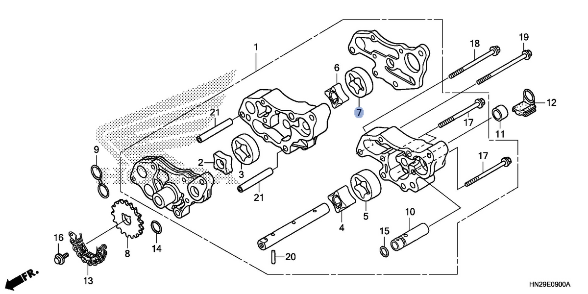 Honda OEM part 15127-HN2-003