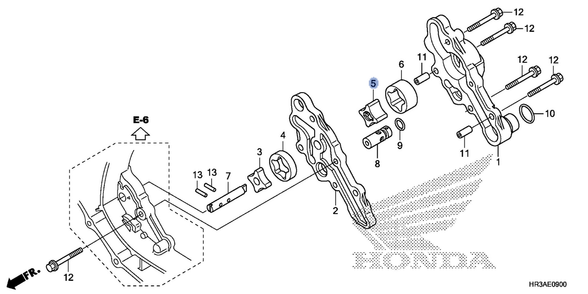 Honda OEM part 15128-HP7-A01