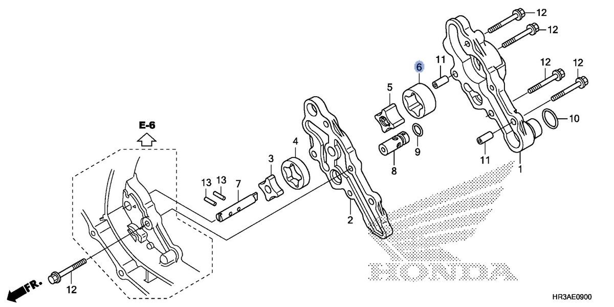 Honda OEM part 15129-HP7-A01