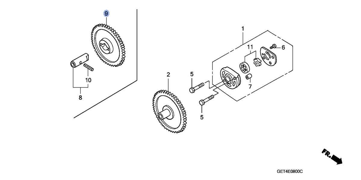 Honda OEM part 15130-GET-A20