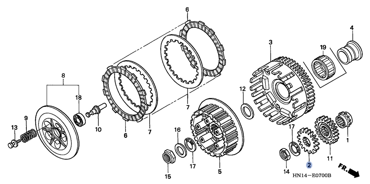 Honda OEM part 15130-HN1-A40