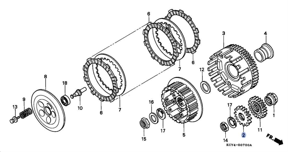Honda OEM part 15130-KCY-671