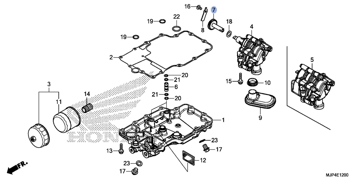 Honda OEM part 15130-MJP-G50