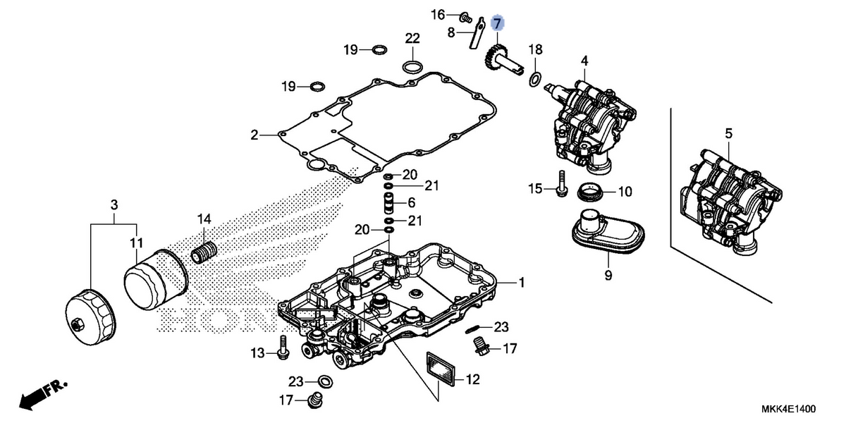 Honda OEM part 15130-MJP-G51