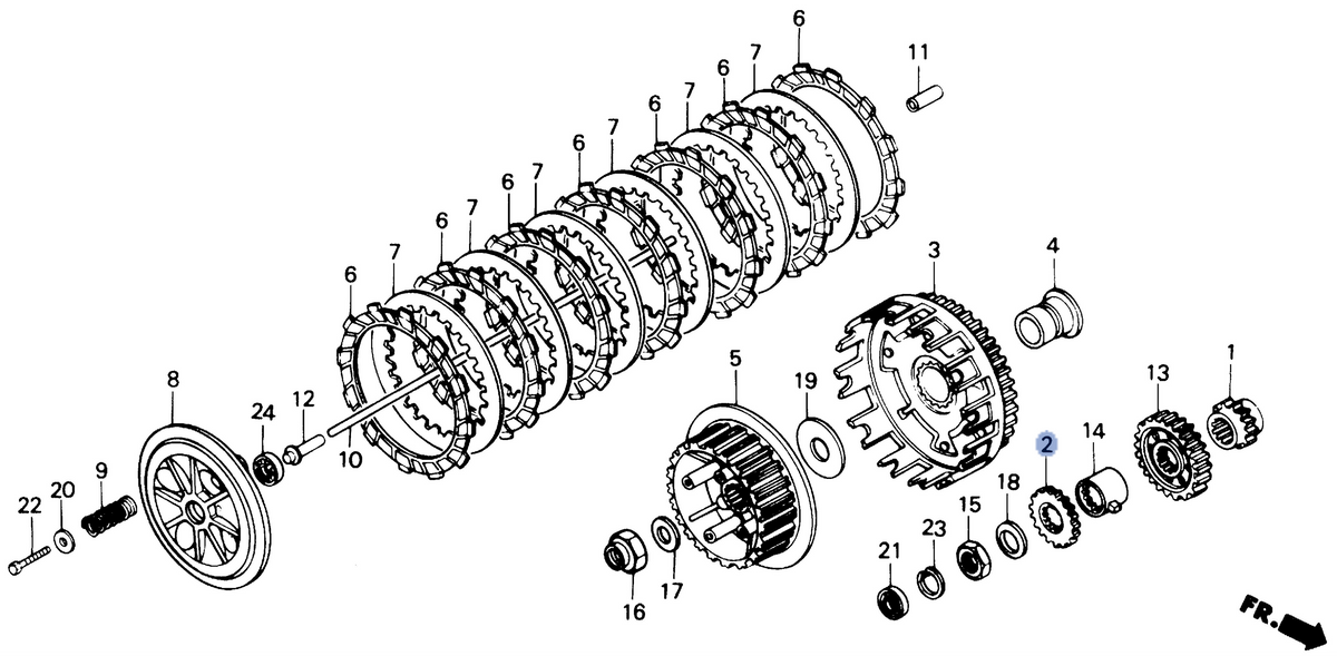 Honda OEM part 15130-MN1-670