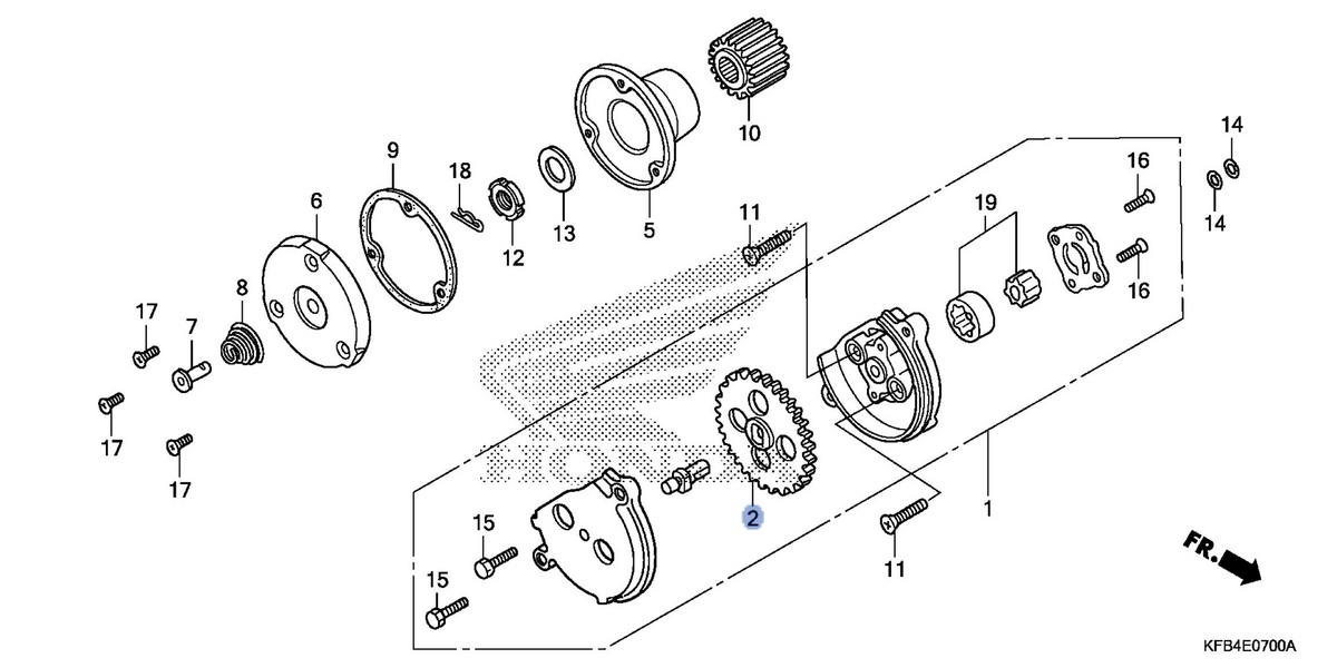 Honda OEM part 15131-KCN-000