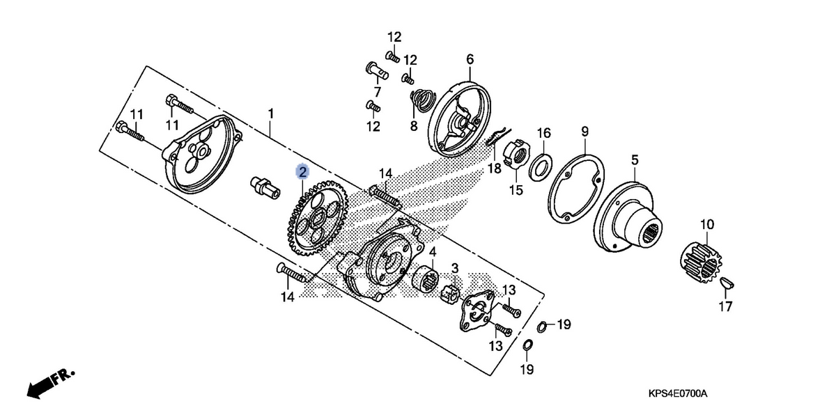 Honda OEM part 15131-KPS-900