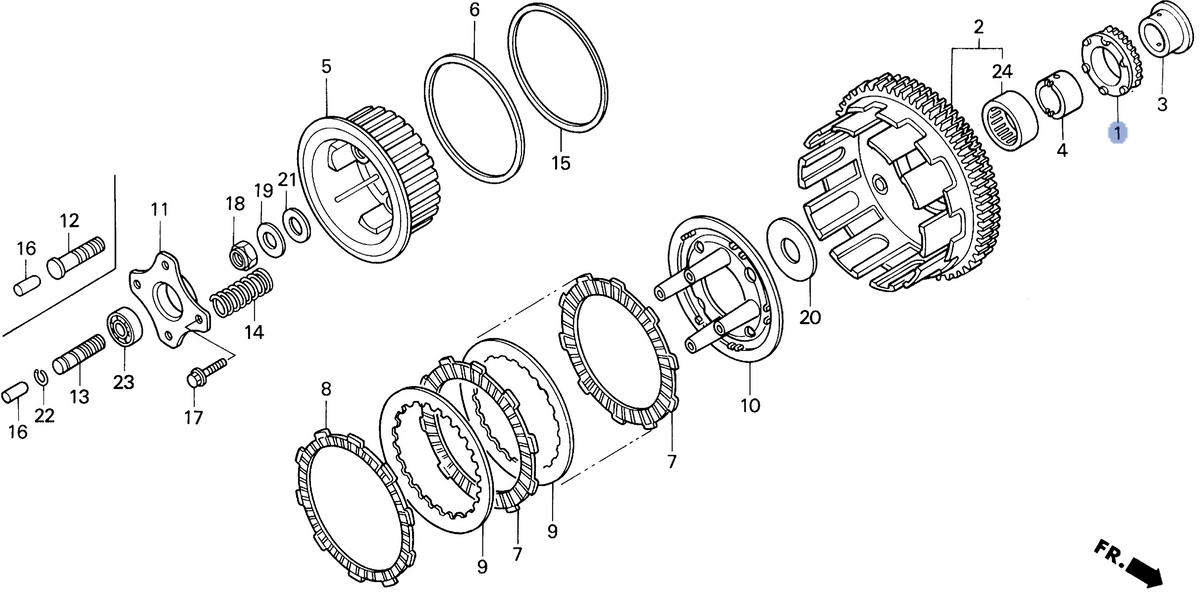Honda OEM part 15131-MAL-A01