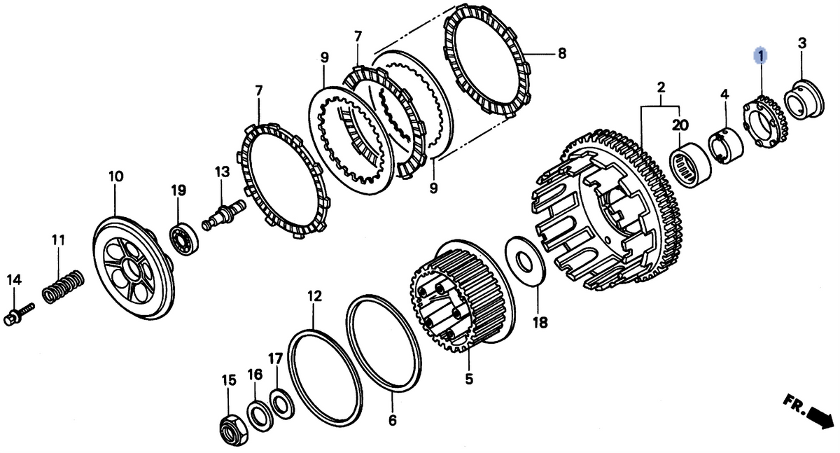 Honda OEM part 15131-MAS-003