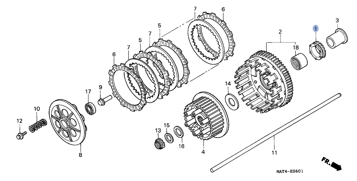 Honda OEM part 15131-MAT-E01
