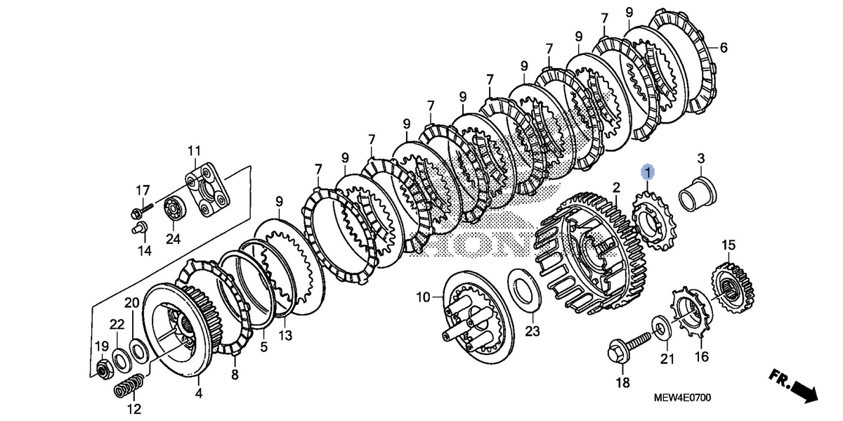 Honda OEM part 15131-MEW-921