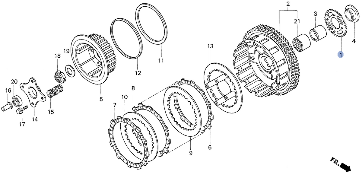 Honda OEM part 15131-MJ0-000