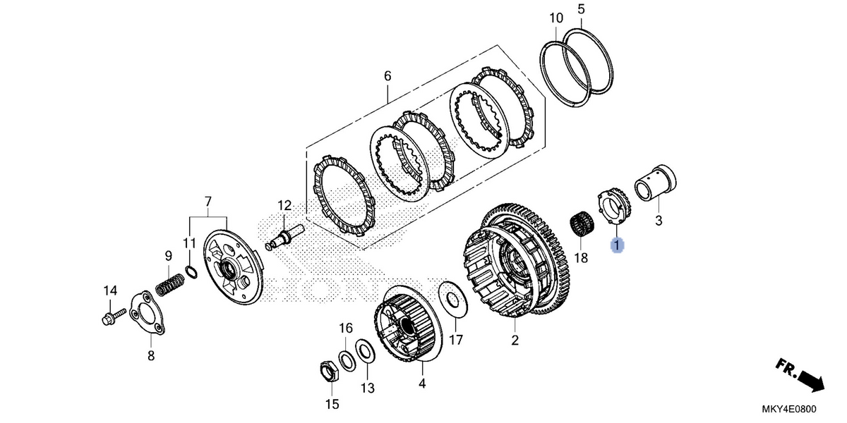 Honda OEM part 15131-MJE-D01