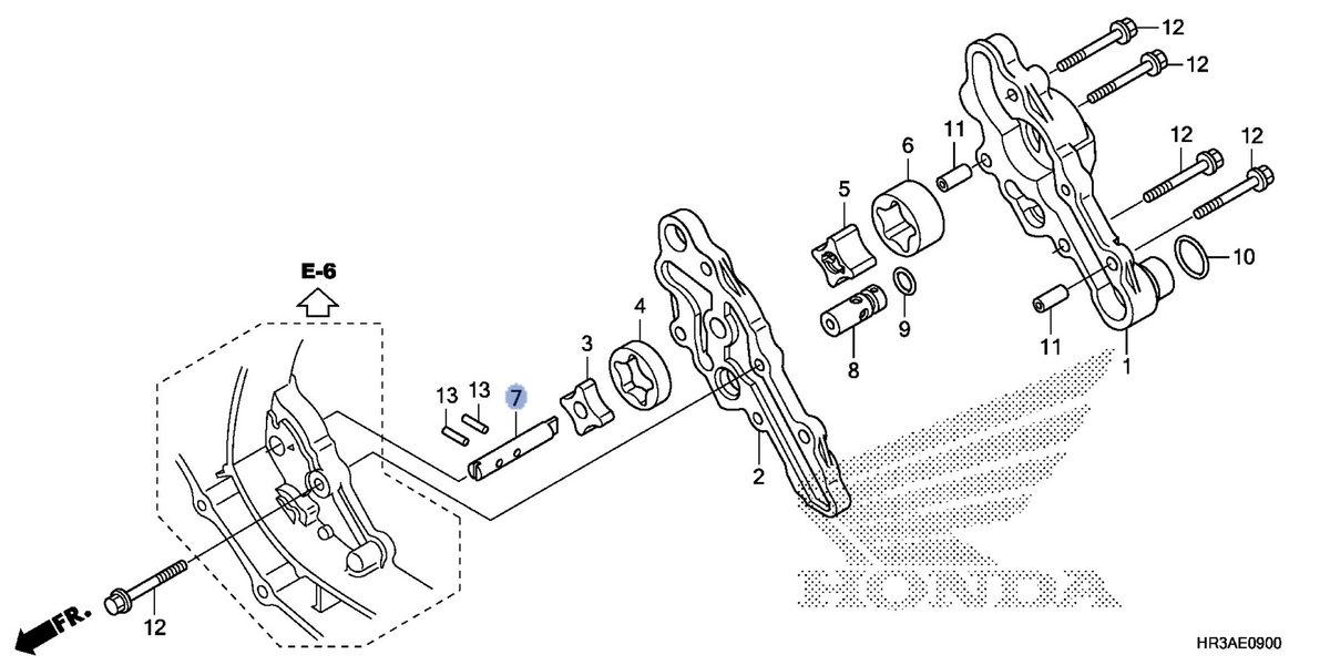 Honda OEM part 15132-HP7-A00