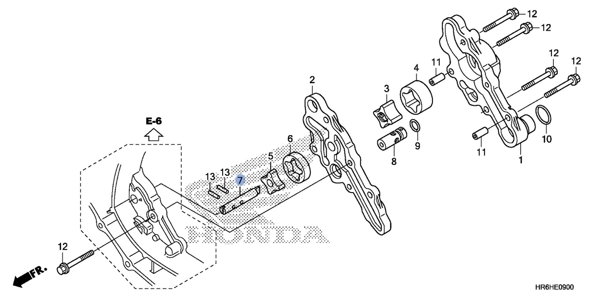 Honda OEM part 15132-HR6-A60