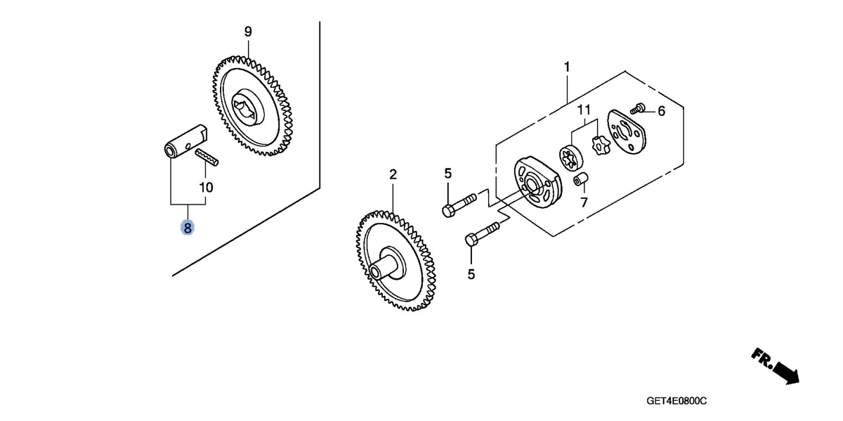 Honda OEM part 15133-GET-A20