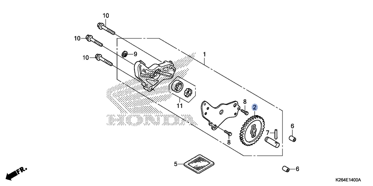 Honda OEM part 15133-KTM-D20