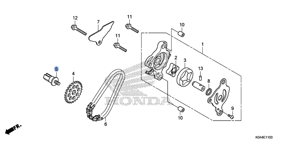 Honda OEM part 15135-K04-930