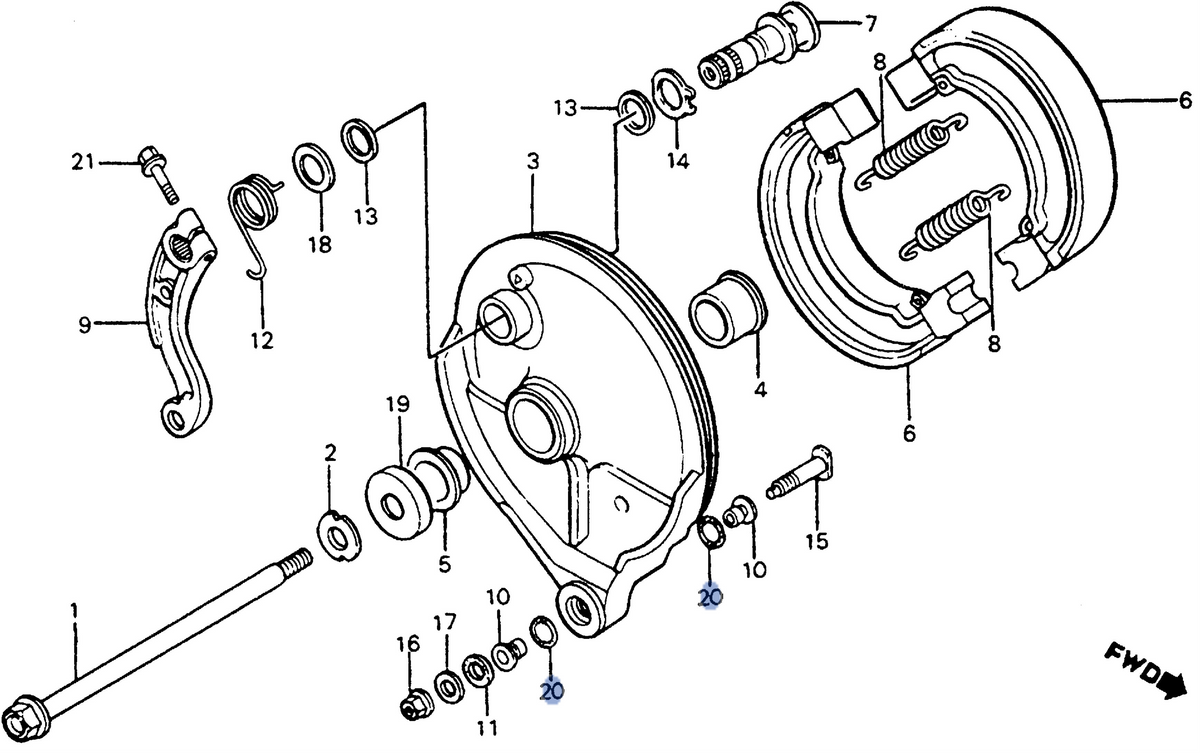 Honda OEM part 15142-PH3-003