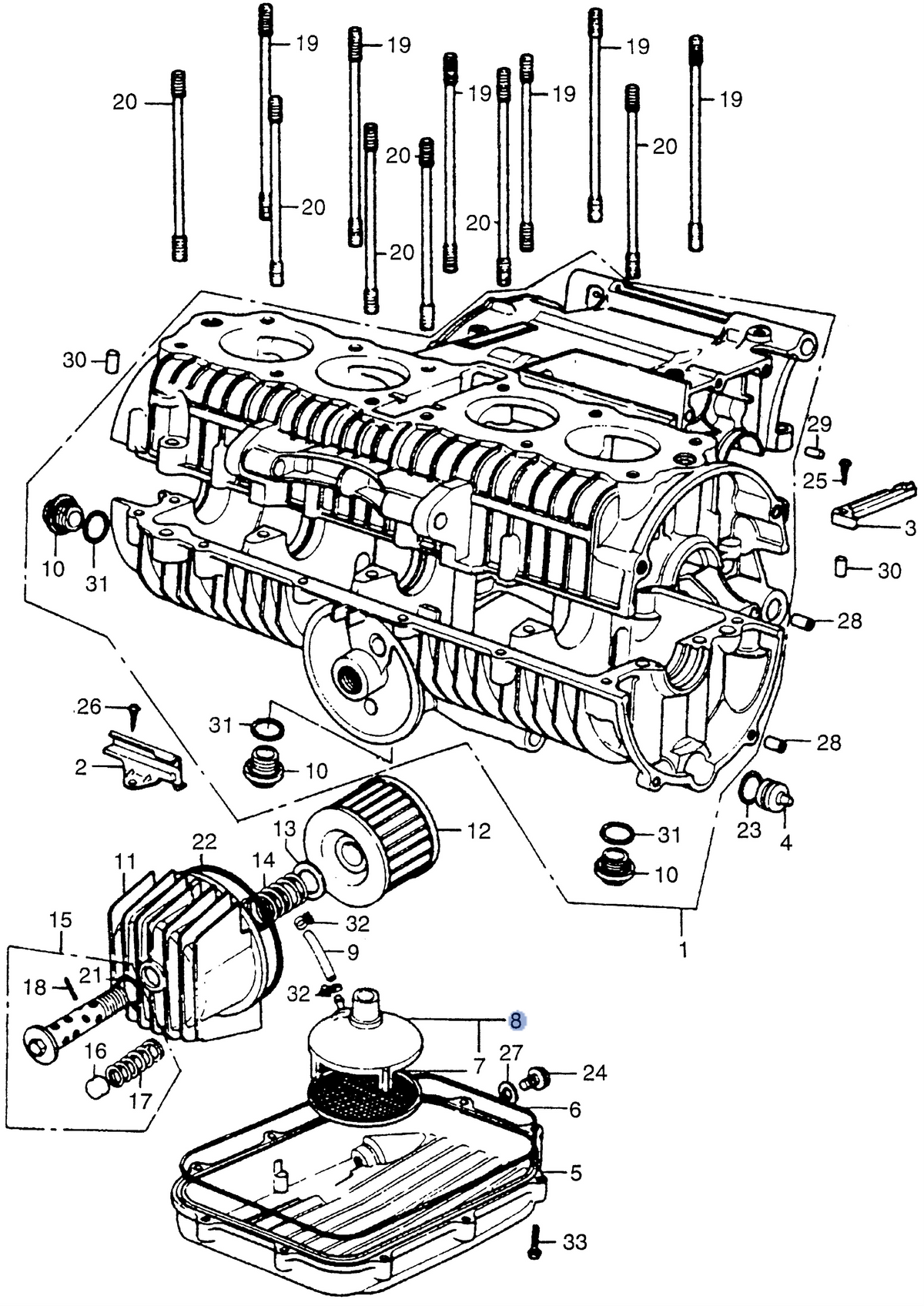 Honda OEM part 15150-374-000