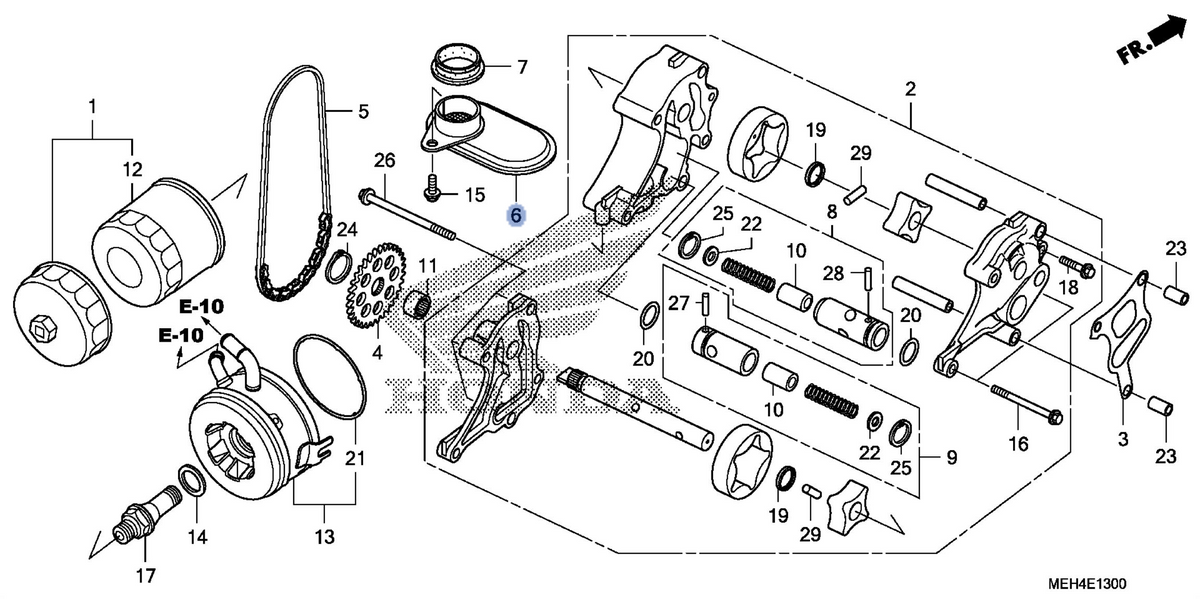 Honda OEM part 15150-MEH-000