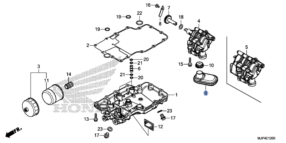 Honda OEM part 15150-MJP-G50