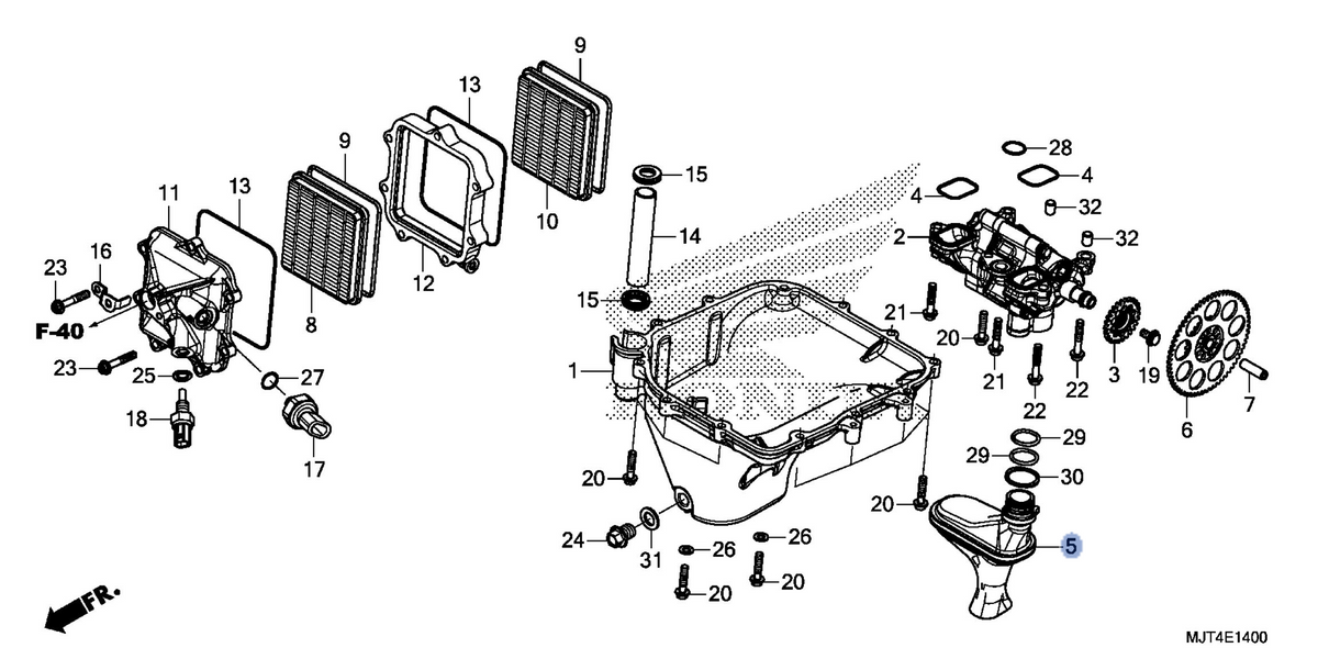 Honda OEM part 15150-MJT-E01