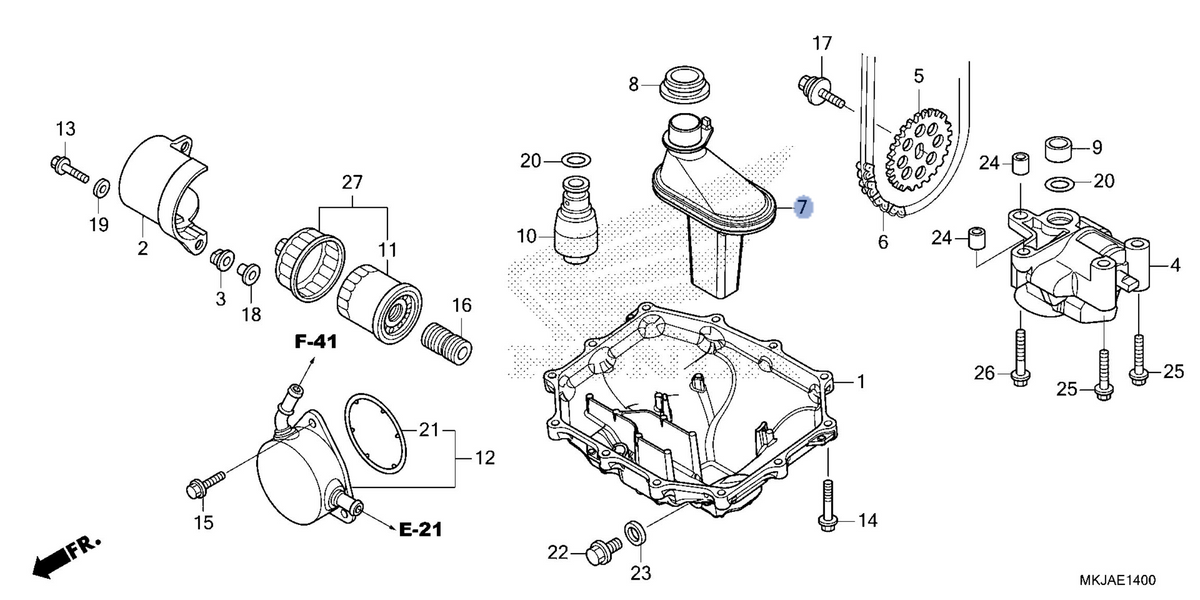 Honda OEM part 15150-MKJ-E50