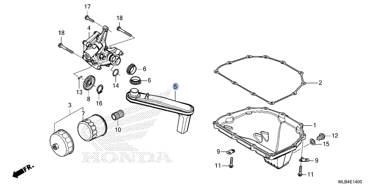 Honda OEM part 15150-MLB-D00