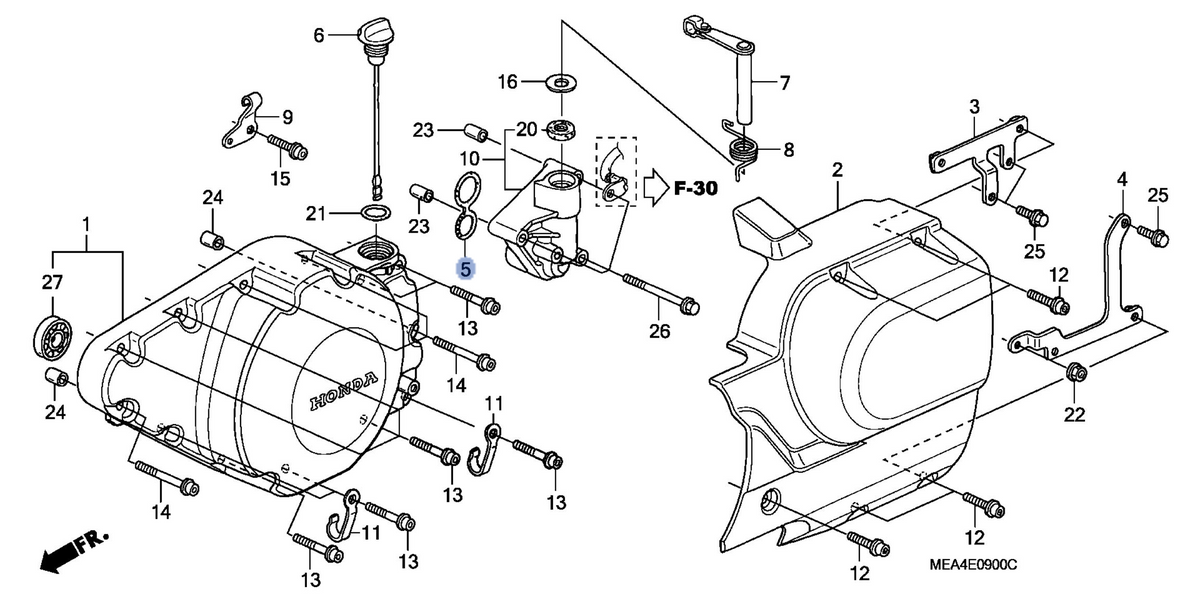 Honda OEM part 15152-HN2-000