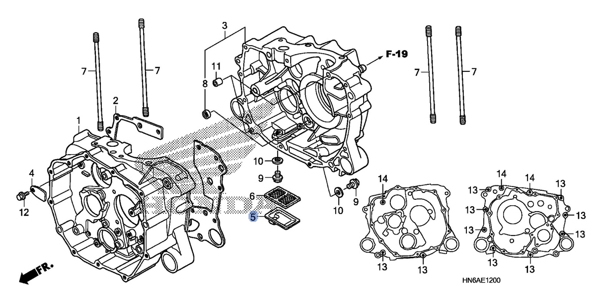 Honda OEM part 15153-HM8-000