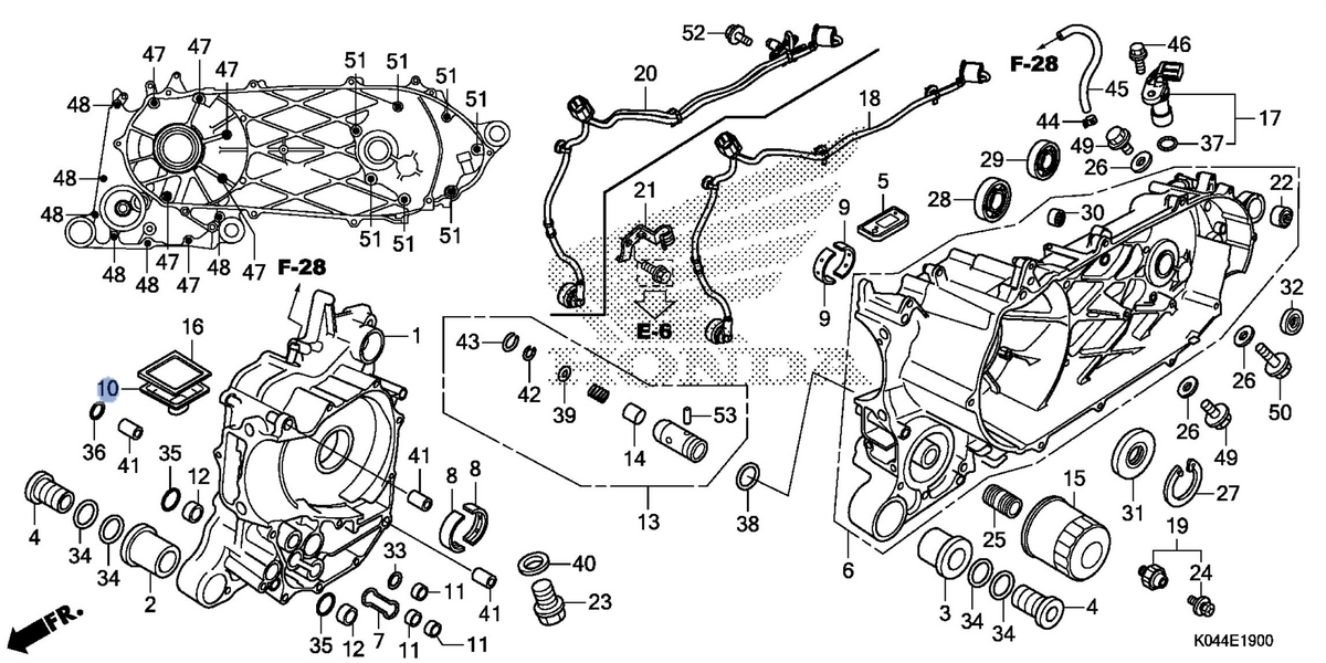 Honda OEM part 15153-HN7-000