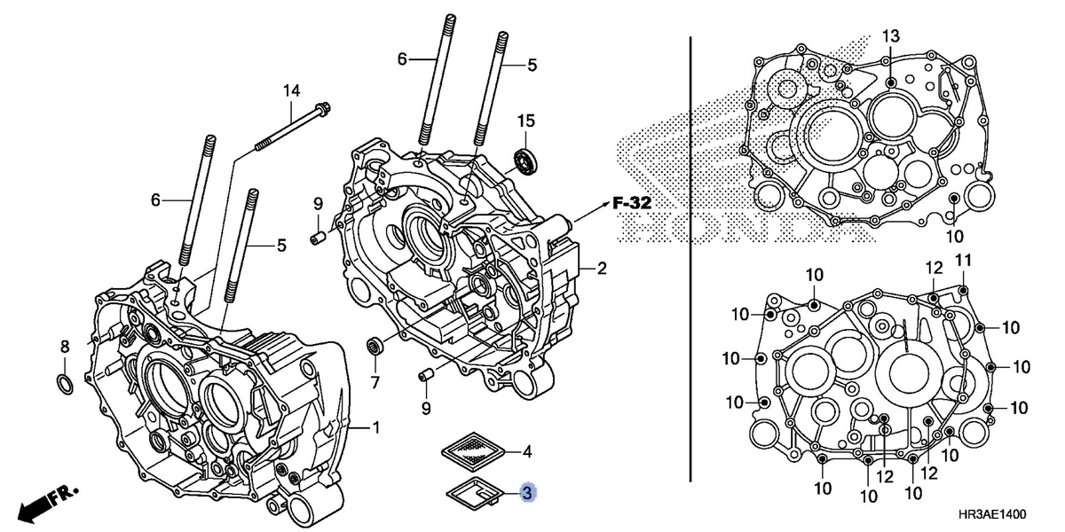Honda OEM part 15153-HP7-A00