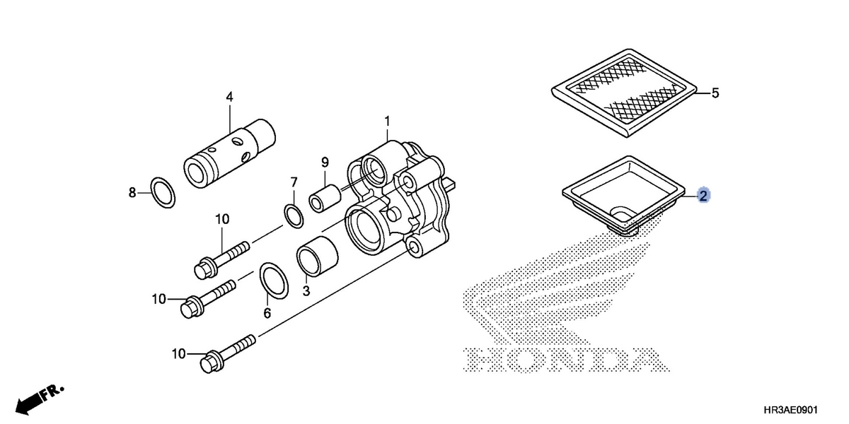 Honda OEM part 15153-HR0-F00