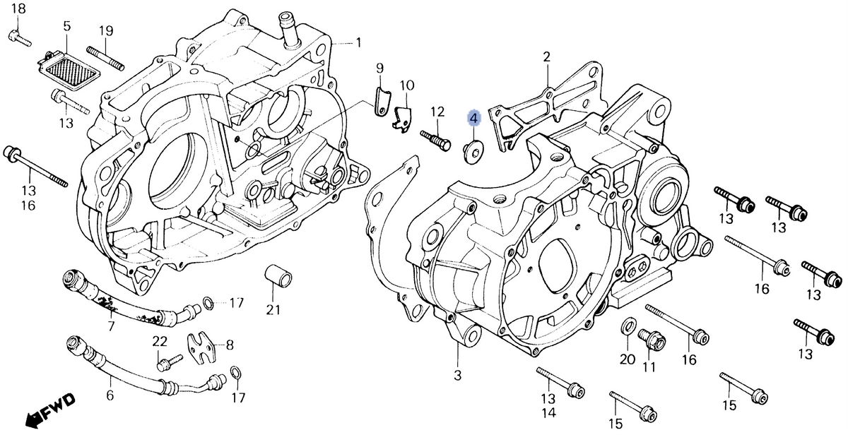 Honda OEM part 15171-KN8-000