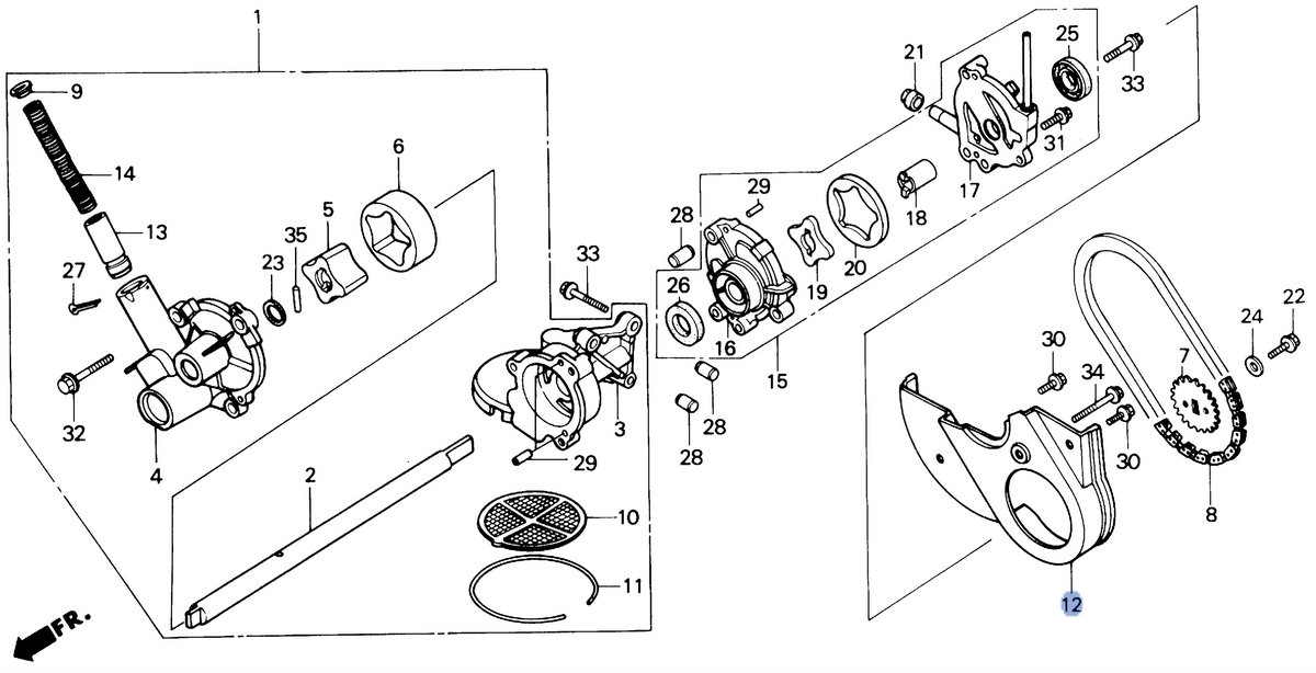 Honda OEM part 15171-MN5-000
