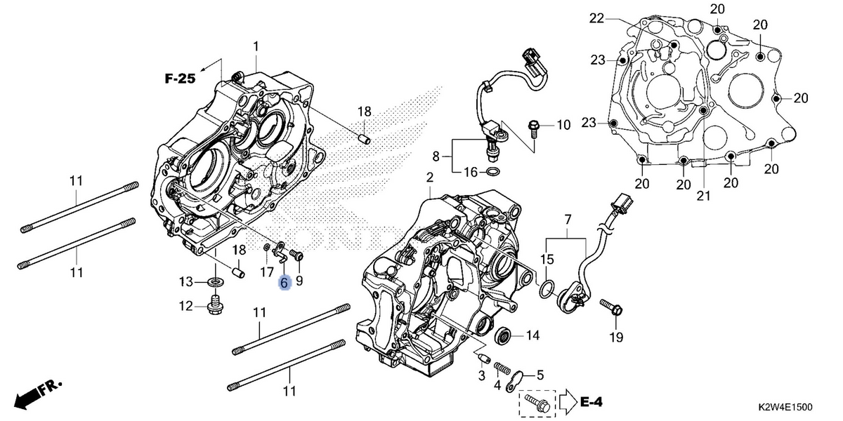 Honda OEM part 15201-K1M-T02