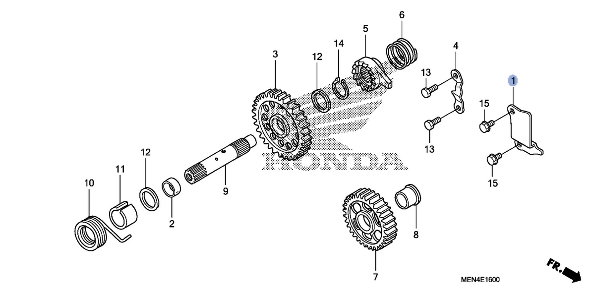 Honda OEM part 15201-MEN-A30