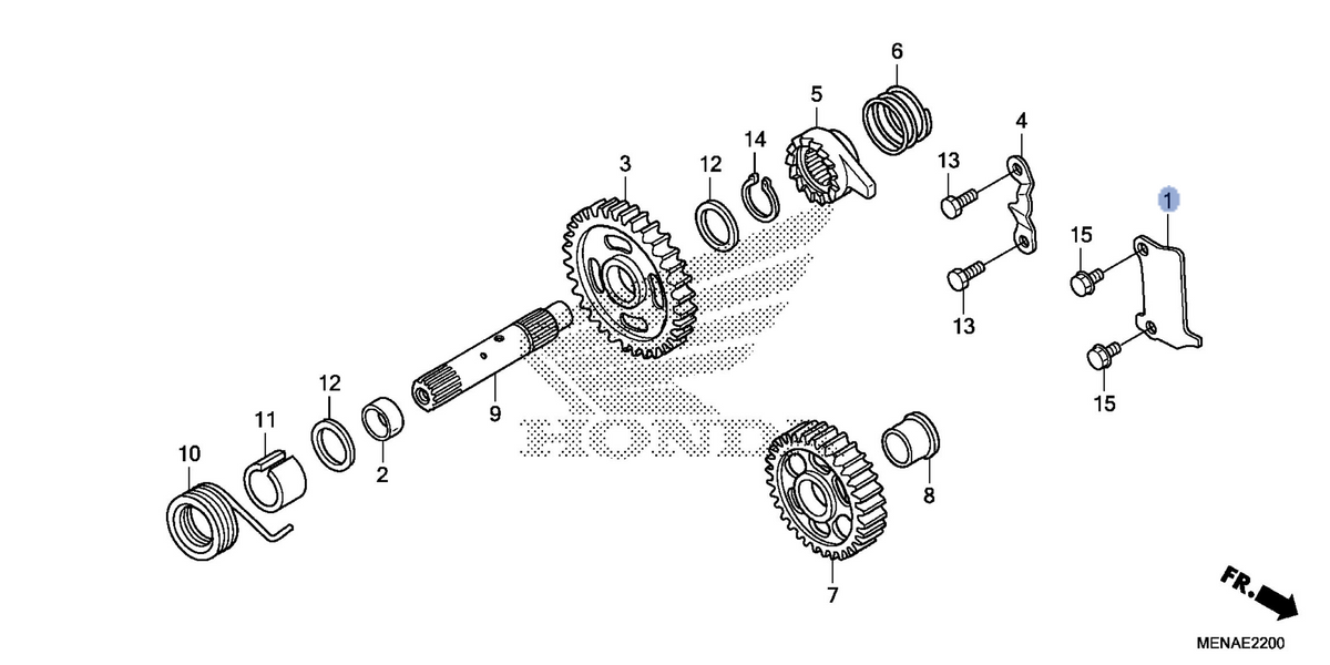 Honda OEM part 15201-MEN-A70