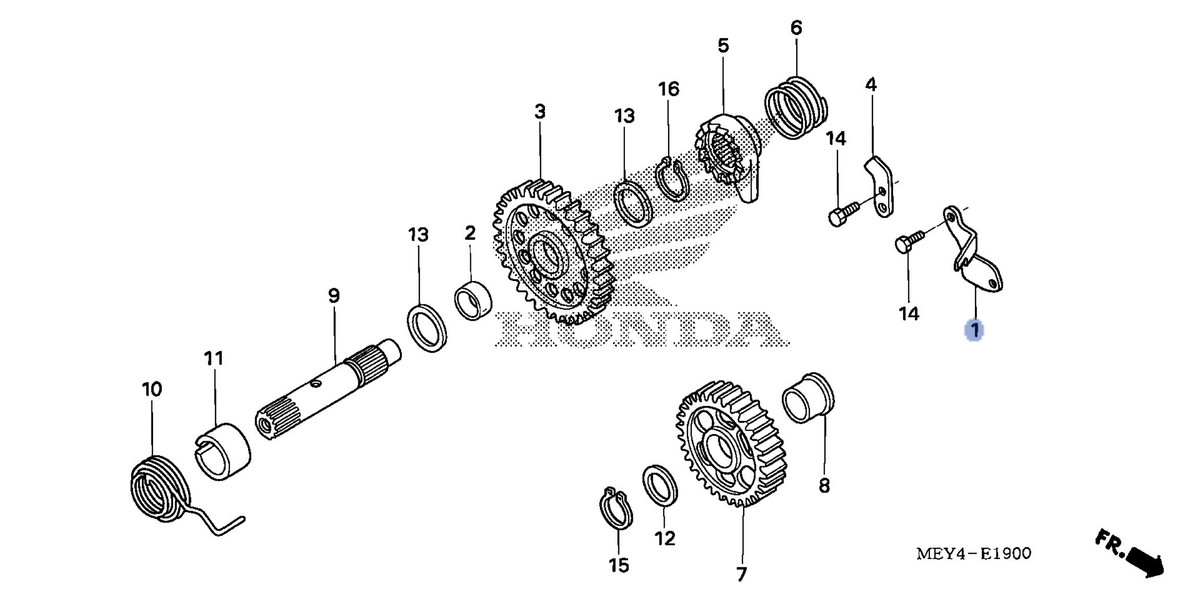 Honda OEM part 15201-MEY-670