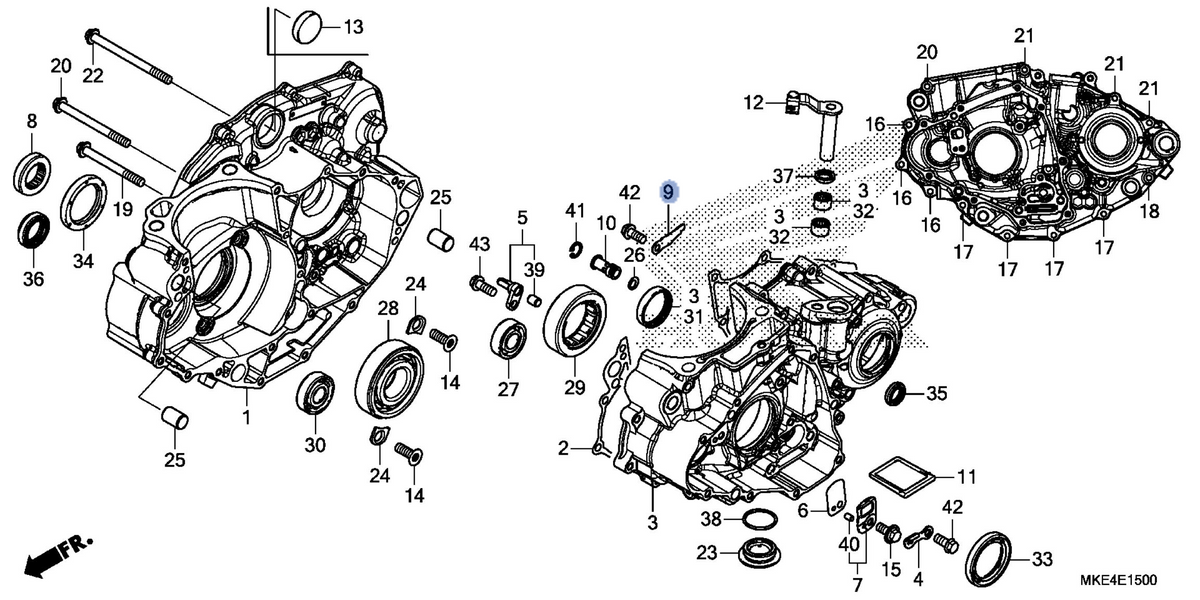 Honda OEM part 15201-MKE-A00