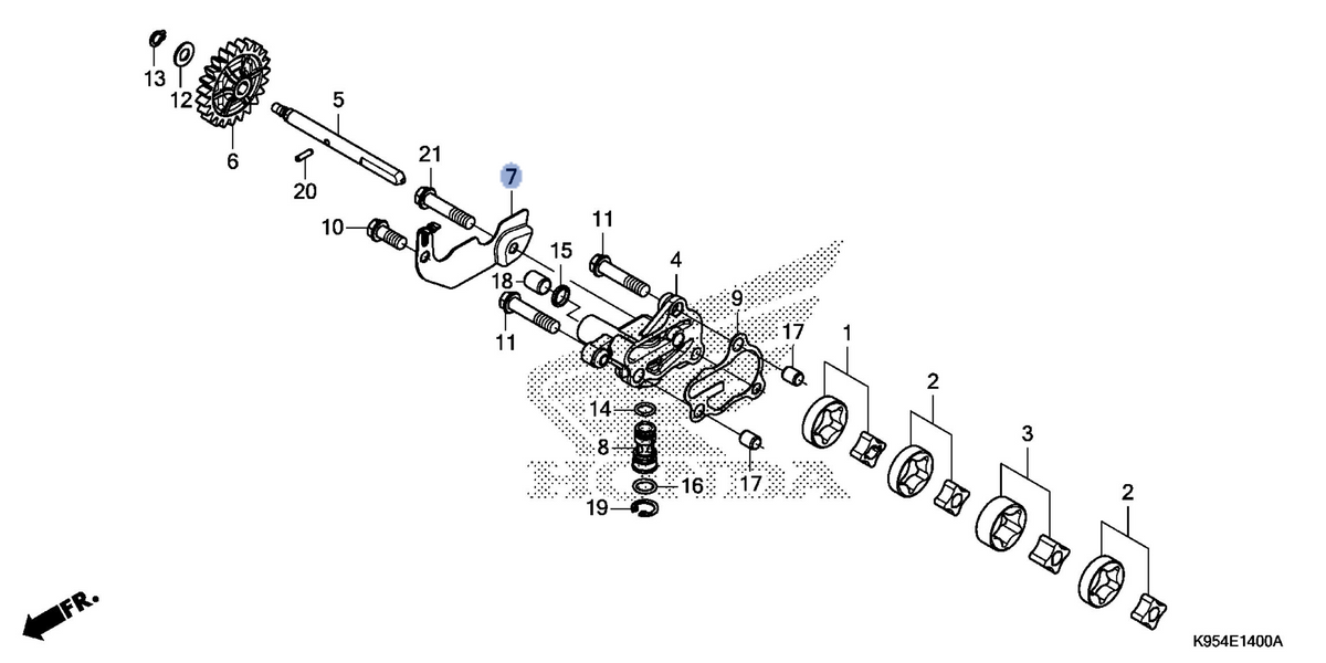 Honda OEM part 15202-K95-A41