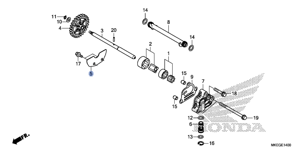 Honda OEM part 15202-MKE-A00