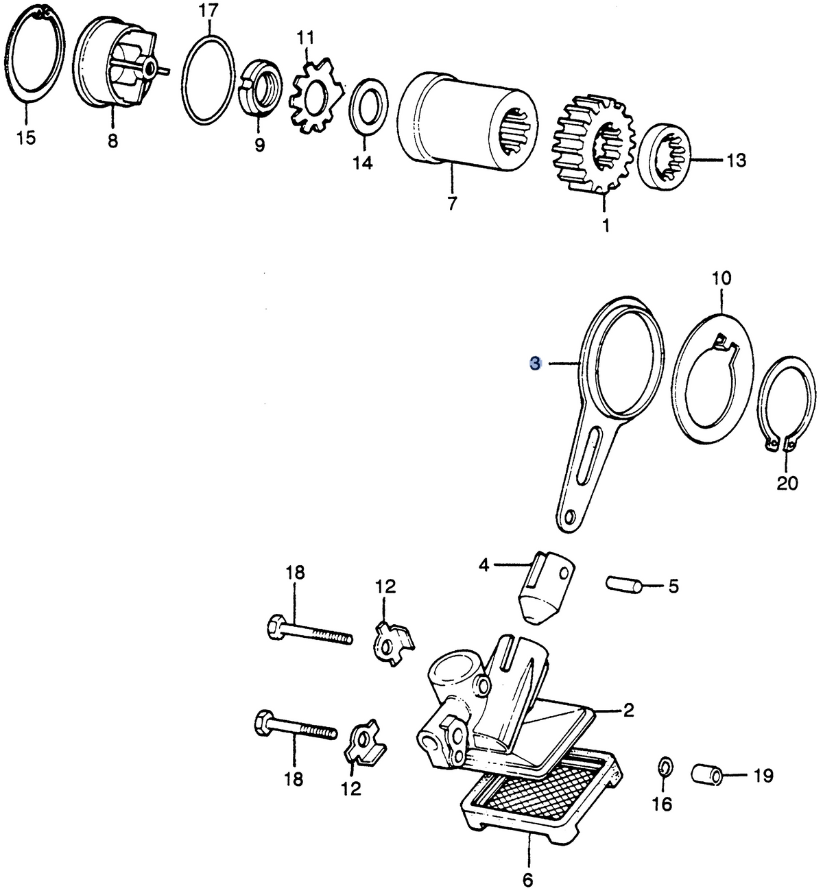 Honda OEM part 15205-292-030