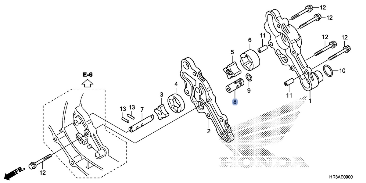 Honda OEM part 15220-HP7-A00